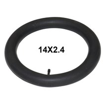 전기 팩 부품 DIY 호환 변환 14 인치 내부 카메라 14x2.4 튜브 타이어 부틸 고무 전기 자전거 자동차 휠 부, 01 14x2.4, 한개옵션1