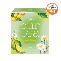 [쟈뎅] 아워티 제주 청귤 캐모마일 티 10개입, 홍차 과일차/ 쟈뎅 아워티 제주