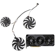 그래픽 비디오 카드 냉각 팬 As Radeon RX 5700 XT 8GB TUF X3 EVO OC 5600 교체, 03 A