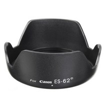 해외 ES 62II ES 62 II 카메라 렌즈 후드 캐논 EOS 500d 550d 600d 650d 700d 100d EF 18 55mm 55 250mm 5