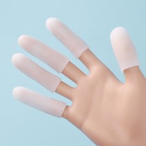 손가락 보호 실리콘 커버 5p세트 미끄럼방지 핑거코트, 상세 참조