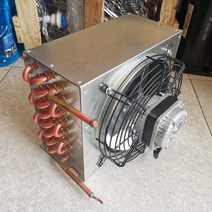 비닐하우스 열교환기 농막 콘덴서 온풍기 수냉 통관팬, 2X4(팬200포함)2X4(팬200포함)35W