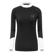 골프 의류 여름과 가을 태양 보호 의류 숙녀 긴팔 티셔츠 볼 의류 메쉬 스티치 통기성베이스 코트