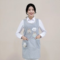 이솔홈 머그 앞치마, 그레이