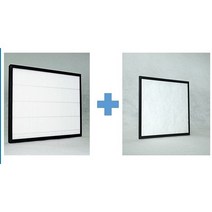 [호환] LG 엘지 LZ-H354GBS(헤파1+프리1개세트) 전열교환기 아파트환기 시스템 필터, 세트 헤파필터+프리필터1매