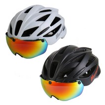 우라칸 고글 헬멧, 무광 블랙/레드