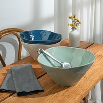 코스타노바 노바 시리즈 샐러드볼 26cm (3 color), 블루, 1개