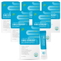 4세대 프롤린 모유 유래 유산균 포스트바이오틱스 식약처 인정 HACCP, 프롤린 모유 유산균 180포 (6개월) + 사은품 6포