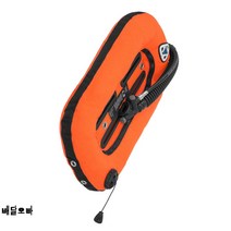 bcd 스쿠버다이빙 아쿠아나 AKUANA 알루미늄 25 30 파운드 백플레이트, 오렌지