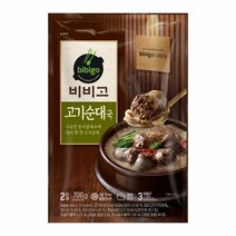 [한끼](냉동) 비비고 고기순대국 700g 간편식 아침대용 캠핑 자취생 필수품 간단식사 CJ 우리집 식재료, 21개