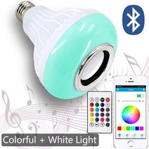 smart bulb 블루투스 램프 led 전구 e27 블루투스 스피커 music bulb smart 램프 dimmable app 12w music rgb decor smart ho, 앱 모델
