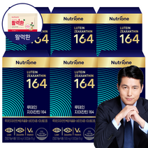 뉴트리원 루테인 지아잔틴 비타민A 7중기능성 눈 건강기능식품 루테인지아잔틴164 활력환 기획세트, 30캡슐, 6개