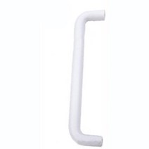 옷장 172mm ㄷ자 대형 화이트 가구손잡이 유스호스텔