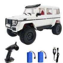 rc카 오프로드 입문용 몬스터카 MN86S MN86 112 RC 자동차 업데이트 버전 4WD 고속 트럭 원격 제어 장난감 선물 트럭RC 카, MN86 2Battery White