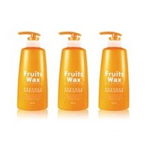 과일나라 후르츠왁스 에센스 헤어로션, 500ml, 3개