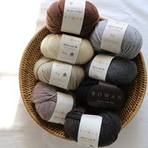 로완 알파카소프트 DK (Rowan alpaca soft DK) 로완실 영국수입실 부드러운실 알파카실 손뜨개실, 214 헌터그린(그린)