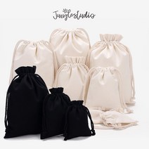 에코백(3가지 크기)네트백 속가방 마크라메재료 가방부자재 면 파우치, [기본] S(25x32)_블랙(new)