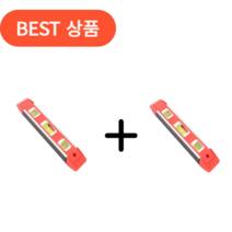 로앤텍 수평자 수직기 수직 측정도구, 2개