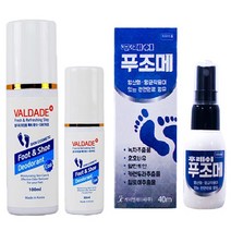 발톱 손톱 손발톱 무좀 개선 발냄새 치료 각화형 뿌리는 바르는 스프레이 약, 푸조메+발다데100ml