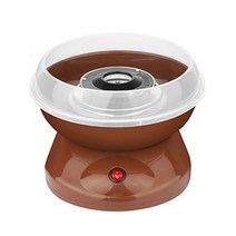 솜사탕기계 메이커 자판기 자동 업소용 미니 휴대용 코튼 슈가 플로스 머신 전기 DIY 스위트 마시멜로, 11.Brown - UK