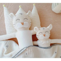 애착인형 유기농 호랑이 오가닉 남자아기 이니셜 인형, 아기호야+선물포장