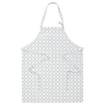 이케아 이나마리아 앞치마 패턴 블루 69x85cm 면, 단품