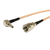 알루미늄 프로파일 3G USB 모뎀 케이블 CRC9 직각 스위치 SMA FMEF TNC 남성 여성 피그 테일 어댑터 RG316 와이어 커넥터, FME male, 300cm