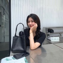 유레타 천연가죽 스퀘어 미니 가방 토트백 핸드백 9356-7
