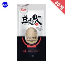 좋아하는 반려동물통살간식 길냥이 캣닭가슴살 스노우뱅갈 치킨맛 30개, 1개