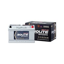 현대 투싼IX(DSL) 쏠라이트 자동차 배터리 AGM80L, 없음
