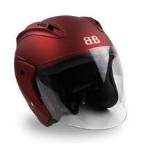벤시Y1 배달헬멧 출퇴근헬멧 스쿠터 오토바이 헬멧 오픈페이스, M, 무광레드