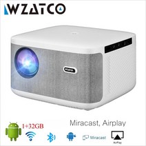 WZATCO A20 6000루멘 풀HD 안드로이드 내장 빔프로젝터, A20 + 에어마우스