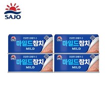 사조 마일드참치 85g, 4개