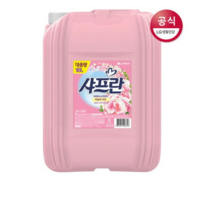 샤프란 바닐라리치 대용량 섬유유연제 18L x1개, 3개