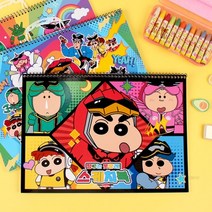 캐릭터스케치북 짱구 유아 어린이 초등 그림 스케치북, 단품, 단품