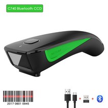 QR 큐알 코드 스캔 인식 바코드 스캐너 C750 블루투스 2D 및 IOS 안 드 대, 스페인, C740 블루투스 CCD