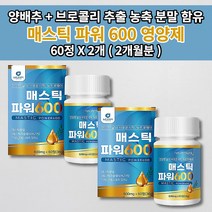 위건강엔 위건강 메스틱 매스틱 복합체 매스틱검 효능 위 안좋을때 소화 불량 효소 효소제 위산 속 쓰림 메스꺼움 역류 질환 증상 양배추 브로콜리 추출물 정 영양제 600mg 60정, 2개