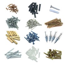 못 세트 나사못 피스 나무 칼블럭 세트 고정 앙카, 못 나무칼블럭세트