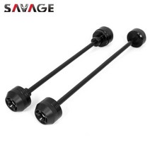 MT09 2021 리어 프론트 슬라이더 YAMAHA MT 09 MT-09 Tace 900GT 2022 9GT 9 오토바이 휠 프로텍터, Front Rear Black