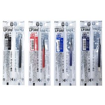 (JKMTR)파이롯트 쥬스업 노크식 젤잉크 중성펜 및 리필심 0.3 0.4 mm, 1개입, 0.4mm리필심-레드