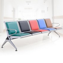 4인승 약국 긴행 휴식 대기실 체어 5인승 3인용 냉연 대기 복도, 2인승 가운데 티 테이블 패드 S27