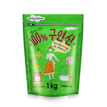 엄마의선택 가족을 위한 똑똑한 구연산 1.0kg 100% 구연산, 엄마의선택 구연산 1.0kg