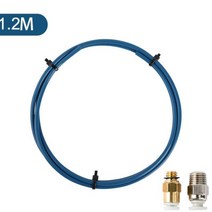 CREALITY Original Capricorn Bowden PTFE 튜브 피팅 푸시 Ender 프린터 연결, 1.2M connectors, 04 1.2M connectors