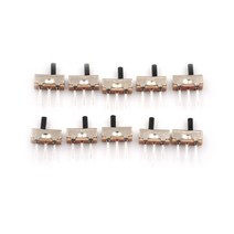 1030pcs 인터럽터 OnOff 미니 슬라이드 스위치 SS12D00 SS12D00G3 3 핀 1P2T 2 위치 토글 핸들 길이 4MM