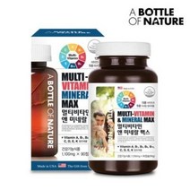 [어바틀] 멀티비타민 미네랄 맥스 비타민B12효능 비타민B역할 1 100mg x 90정
