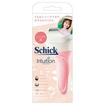 Schick (시크) 세련된 Schick 인투이션 촉촉한 피부 홀더 Schick(シック) シック Schick イントゥイション しっとり肌 ホルダー(刃付き+替刃1コ)