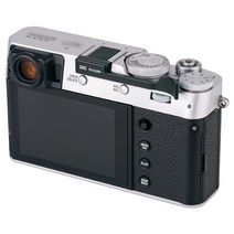 Fuji Fujifilm X-E4 XE4 용 금속 엄지 손가락 그립 엄지 손가락 그립 핸드 그립 + 셔터 릴리스 버튼, 03 XE4-Silver