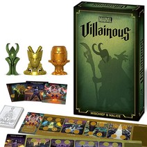Ravensburger Marvel Villainous: 장난과 말리스 전략 보드 게임 만 12세 이상 첫 번째 마블 악당 확장판