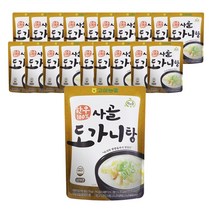 착한들 한우 사골 도가니탕, 20팩, 500g