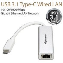 LG전자 2020 그램 2in1 14T90N 노트북 기가랜 젠더 USB TO TYPE-C타입 인터넷 연결 케이블 이더넷 유선 어댑터, NK-CEA3G